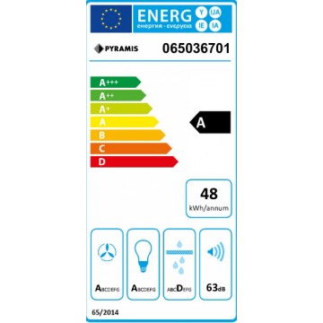 Pyramis Plus 065036701 Μηχανισμός Απορρόφησης 55cm Inox